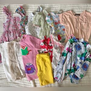 15 Piece Bundle of Girls Spring/Summer Clothes 5/6